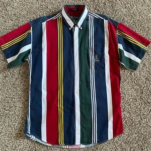 Chaps Ralph Lauren button-up shirt size medium multicolored
